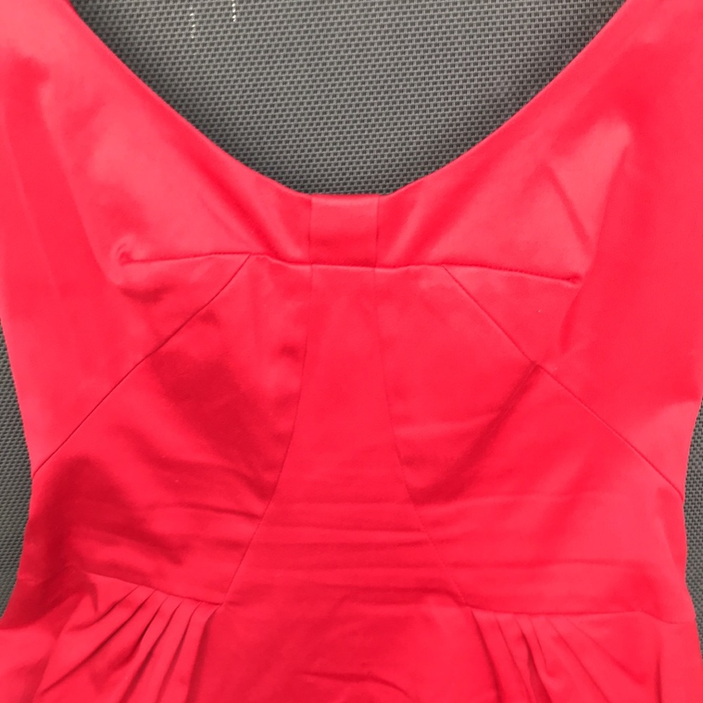 Sexy lipstick red Moschino dress with back zipper - Picture 5 of 12